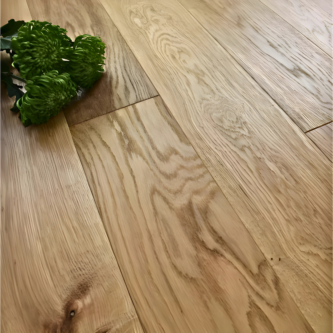 Natural Solid Oak Brushed & Oiled Wood Flooring